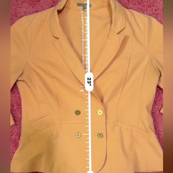 3/4 Sleeve Blazer - Picture 3 of 9